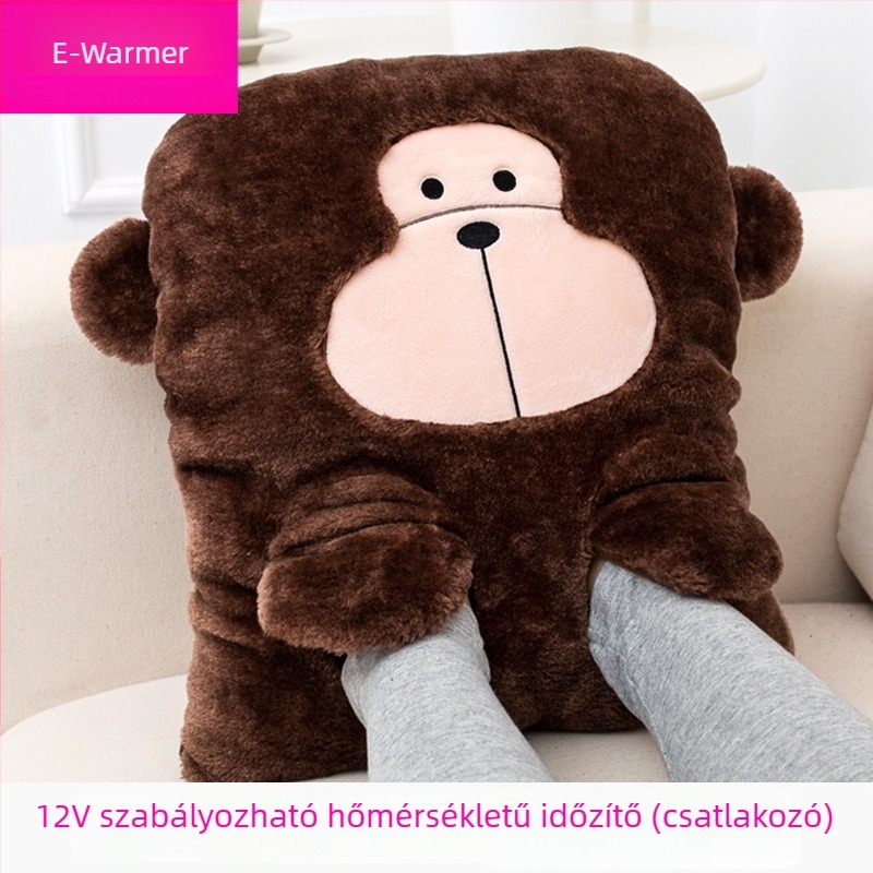 USB melegítő papucsok állítható hőmérséklettel és időzítővel, 5V/12V, 40–60°C, 1,8 m kábel