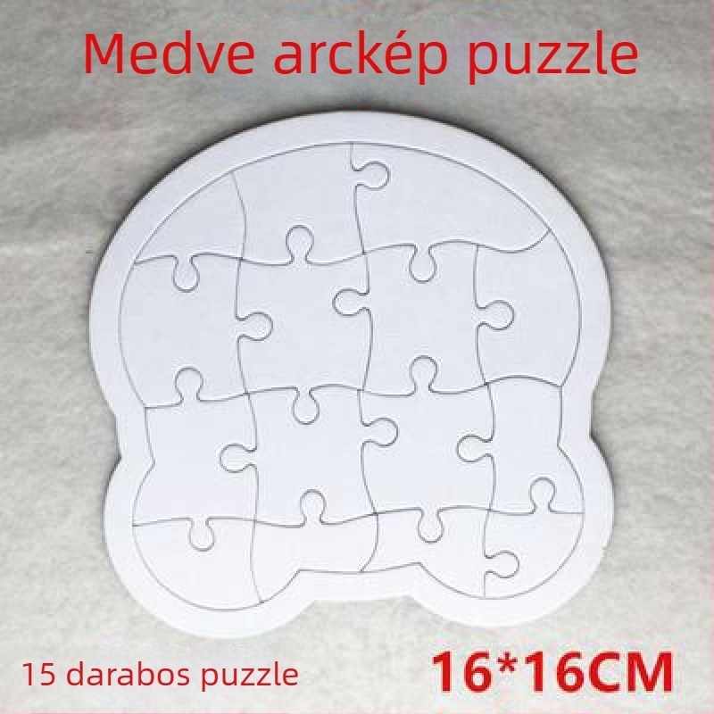 Műanyag 3D puzzle gyermekeknek 4–6 éveseknek, testreszabás elérhető, feldolgozási módszer: Egyéb