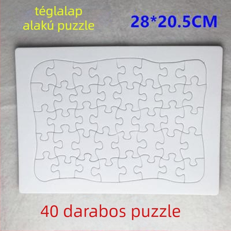 Műanyag 3D puzzle gyermekeknek 4–6 éveseknek, testreszabás elérhető, feldolgozási módszer: Egyéb