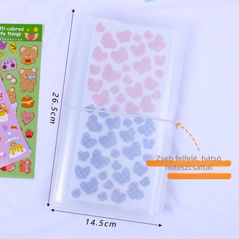 Yueshi fotóalbum kivehető oldalakkal, 50 oldal, testreszabható dizájn, magáncímke elérhető