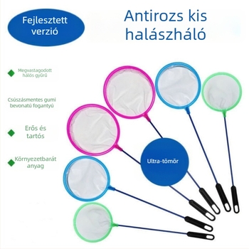 Kézi háló akváriumhoz, aranyhalak hálója, kézi háló akváriumhoz — Anyag: 1