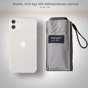 PARACHASE napernyő UV-védelemmel, öt- és hatszögű, összecsukható, mini hordozható