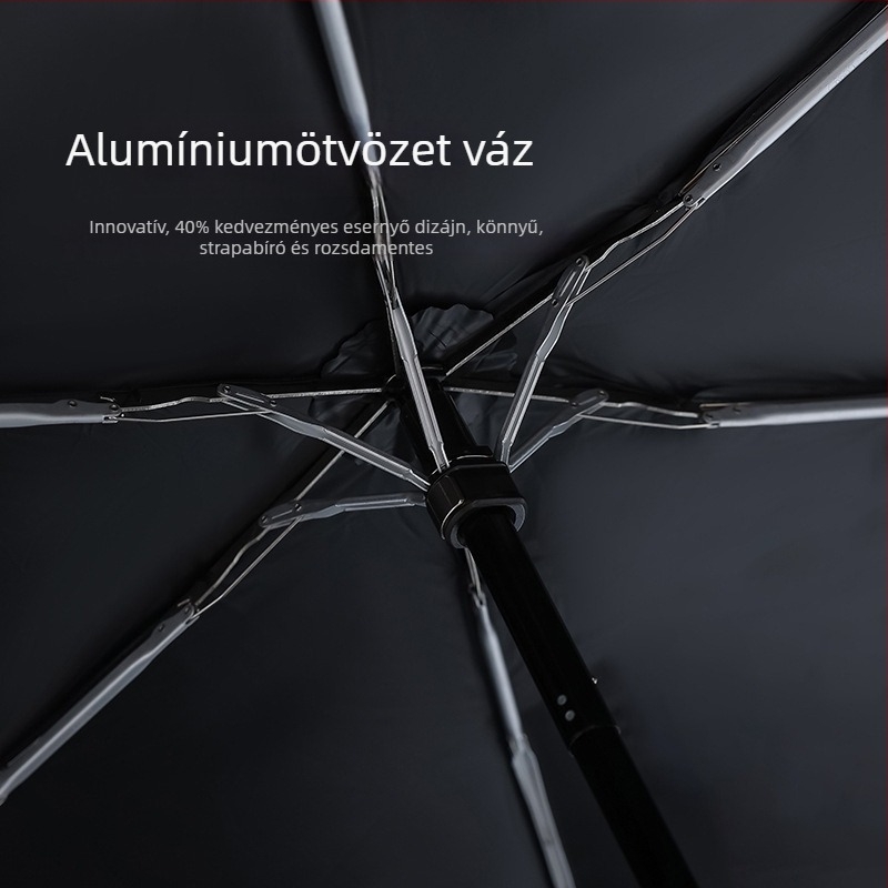 PARACHASE napernyő UV-védelemmel, öt- és hatszögű, összecsukható, mini hordozható