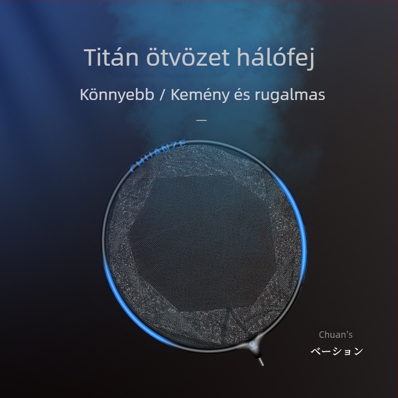 Szénszálas vetőhálóoszlop – nehéz horgászati készlet hálófejjel