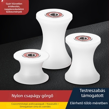 U-formájú nylon csapágy görgő ajtókhoz és ablakokhoz
