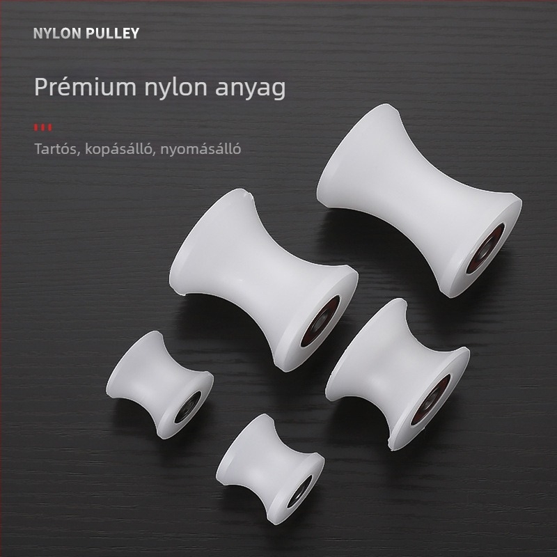 U-formájú nylon csapágy görgő ajtókhoz és ablakokhoz