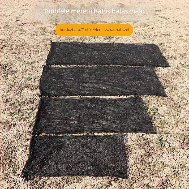 Xuanda halas hálós táska zsinórral — hordozható patakhoz