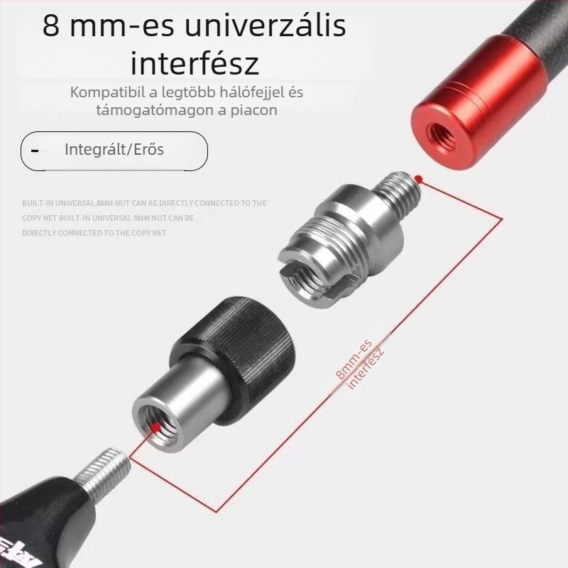 Alumínium ötvözet hálókonnektor, anti-rotáció, gyors csatlakozó adapter hálózathoz, 8 mm univerzális, 20 g