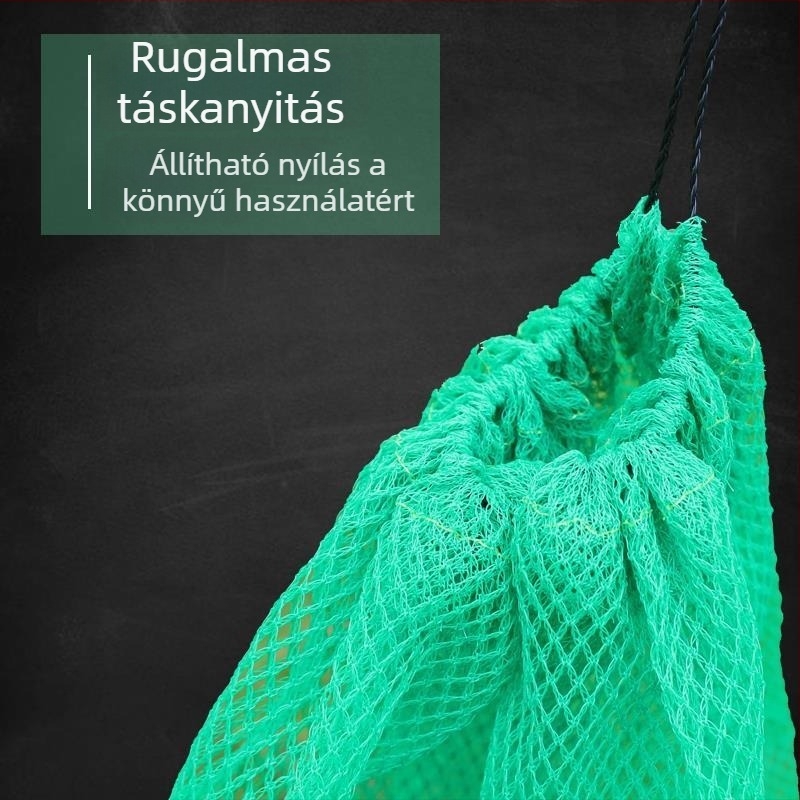Összecsukható, hordozható halas táska vékony hálóval és nylon szövettel (Márka: CaseEdge/Kesdigo)