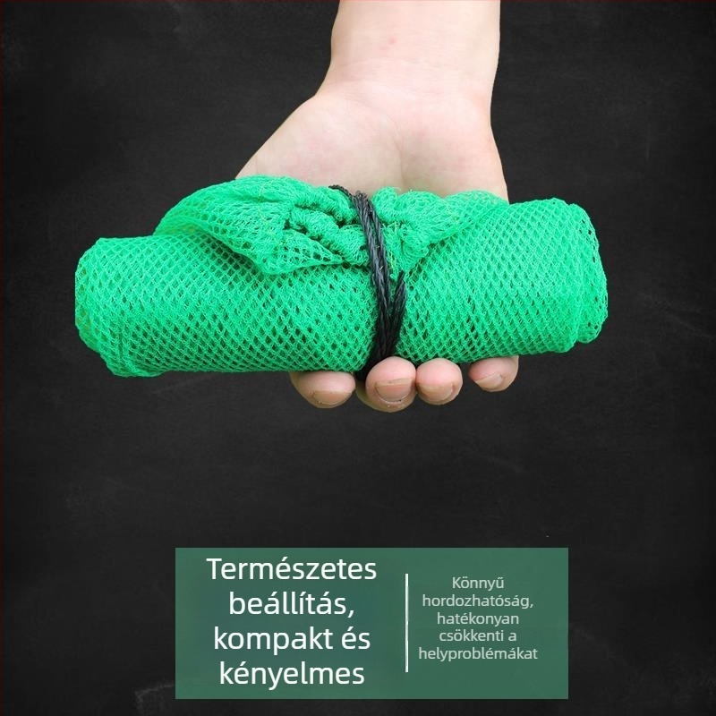 Összecsukható, hordozható halas táska vékony hálóval és nylon szövettel (Márka: CaseEdge/Kesdigo)