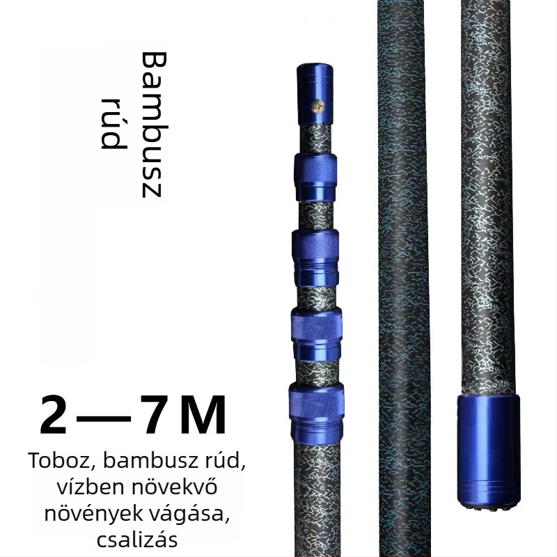 Teleszkópos üvegszálas gyümölcsszedő kar magasból