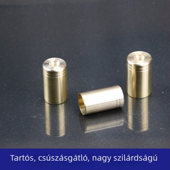 Tiszta rézből készült hálócsatlakozó, 8 mm-es csavar halászbothoz, DIY anyacsatlakozó halászati felszerelések