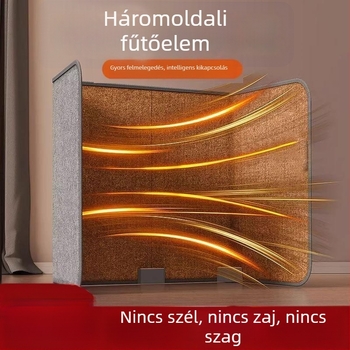 Asztali lábmelegítő talpbetét távirányítóval és USB/konnektoros fűtéssel