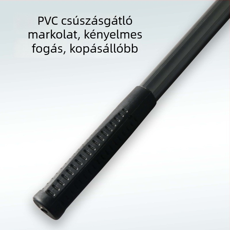 YJ Aquahunter Új japán stílusú lapos fejű háló, teleszkópos, összecsukható, 2 szakasz, 113 mm, alumíniumötvözet, halászatra és rákfogásra