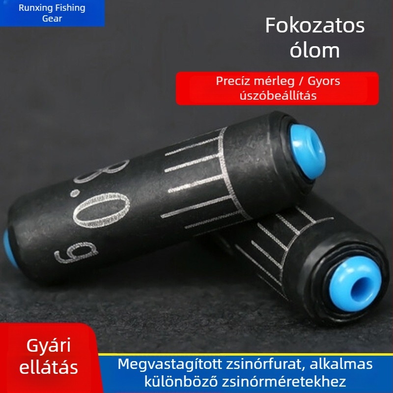 Ólom horgász súlyok, puha maggal és chamferolt élekkel, nagykereskedelemben