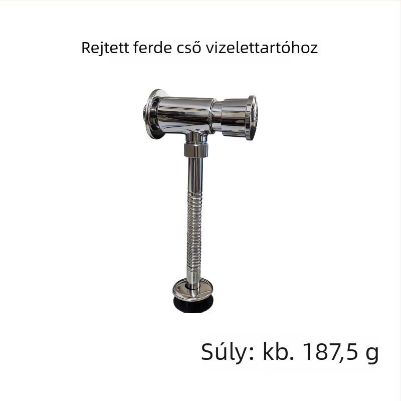 WC- és piszoár öblítő szelep | ötvözet test, öblítés 3–6 s, működési nyomás 0,2–0,6 MPa, modell: nyomógombos öblítő szelep