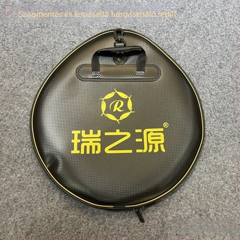 EVA anyagú szagtalan tároló táska, vízálló, hordozható, kétirányú cipzárral