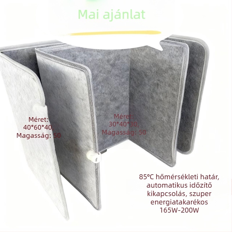 Lábmelegítő párna hálózatról — 220 V, 165 W, Nhx-01 modell, Sheng dehui