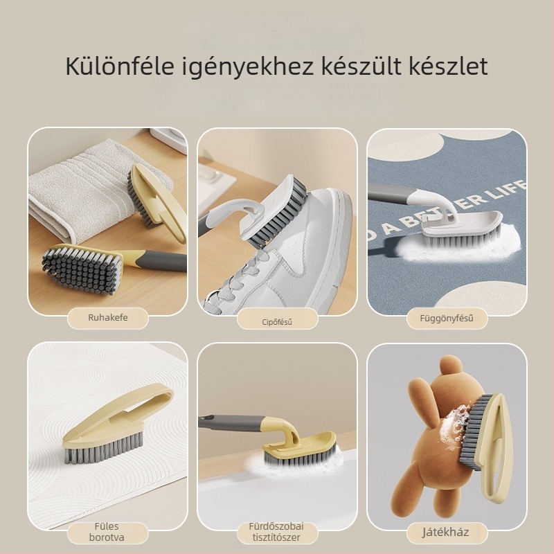 Háztartási cipőtisztító kefe – multifunkcionális,fertőtlenítésre alkalmas, modern minimalista stílus, testreszabható
