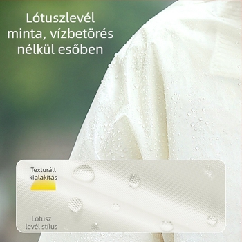 Egyszer használatos esőponcsó PEVA, túrázáshoz, felnőtt, egy személy