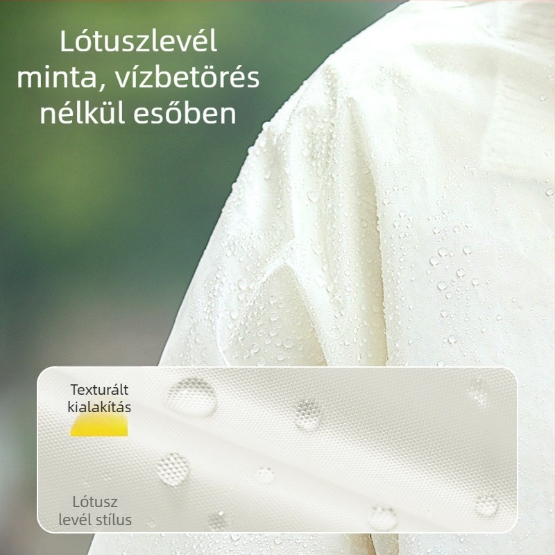 Egyszer használatos esőponcsó PEVA, túrázáshoz, felnőtt, egy személy