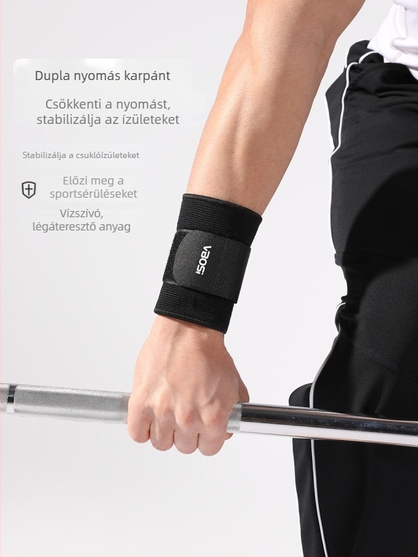 Csuklóvédő teniszezéshez és tollaslabdához – Nylon, felnőtteknek, csuklóvédelem