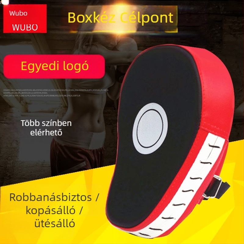 Ívelt PU kéz cél HX-A2#, 0,2 kg, ideális edzéshez boksz, Muay Thai és Sanda