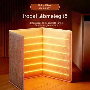Grafén talmelegítő lábra, asztal alatti fűtőpad, energiatakarékos, környezetbarát, egészséges fűtés