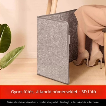Grafén talmelegítő lábra, asztal alatti fűtőpad, energiatakarékos, környezetbarát, egészséges fűtés