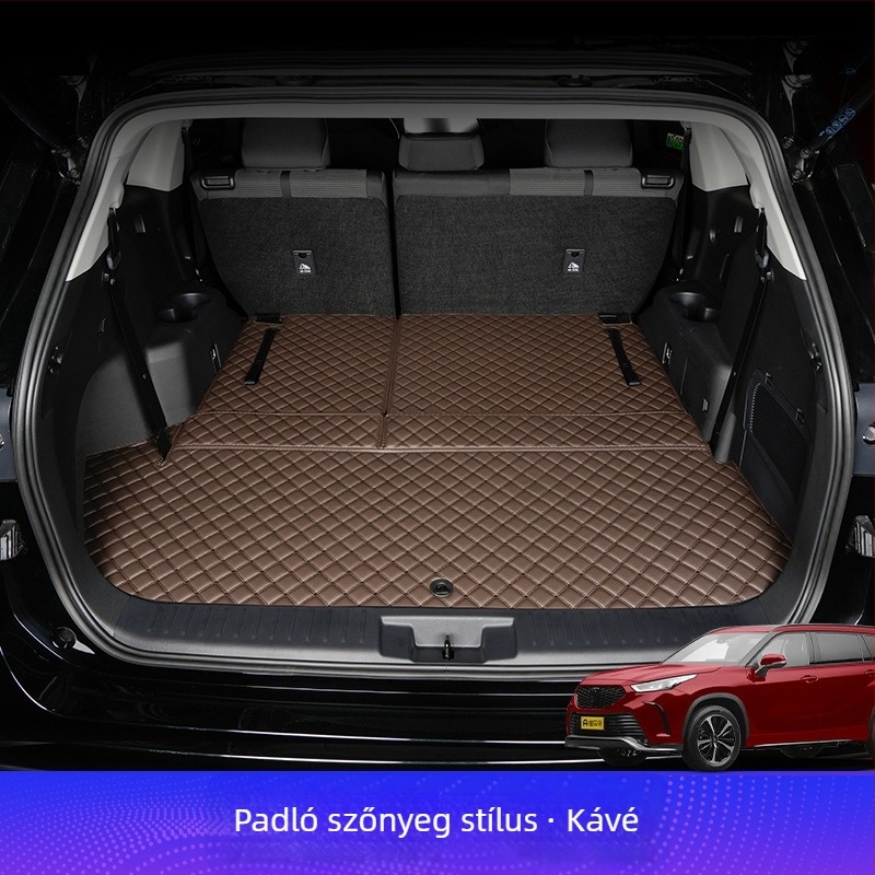 Toyota Crown Land Cruiser teljes körű csomagtartó szőnyeg 2021–2024, 5/7 üléses SUV – tuning kiegészítő