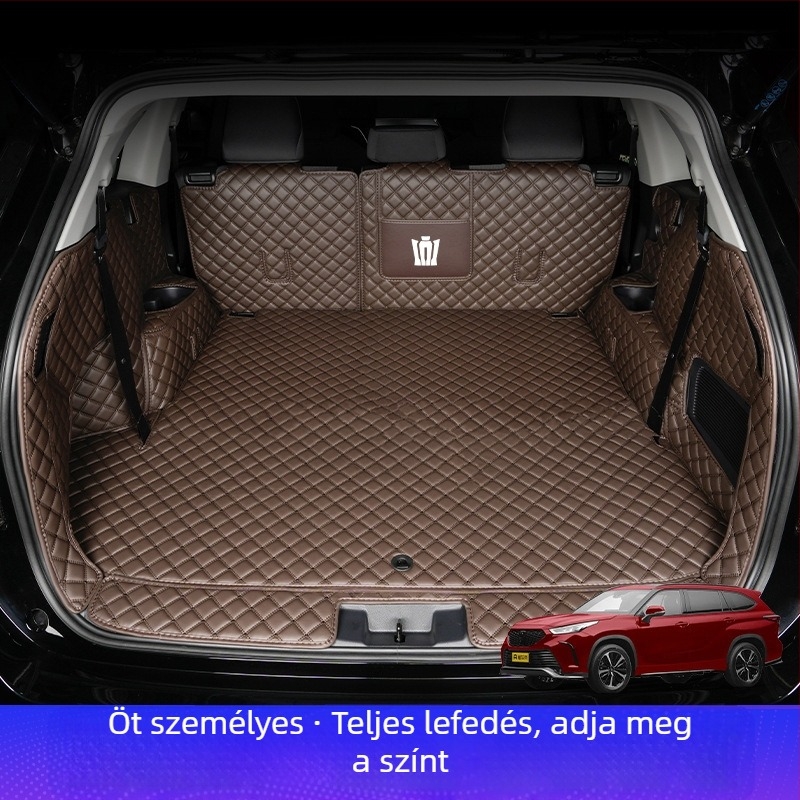 Toyota Crown Land Cruiser teljes körű csomagtartó szőnyeg 2021–2024, 5/7 üléses SUV – tuning kiegészítő