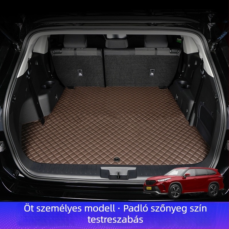 Toyota Crown Land Cruiser teljes körű csomagtartó szőnyeg 2021–2024, 5/7 üléses SUV – tuning kiegészítő