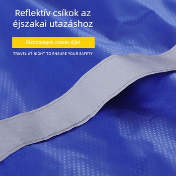 Kerékpáros split esőkabát YS228, diamant mintás-relief, vízálló, könnyű, poliészter anyag, felnőtteknek