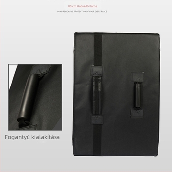 PU habszivacs pajzs harcművészet védelemhez – modell Sponge Shield, súly 2,2 kg, felnőtt edzéshez alkalmas