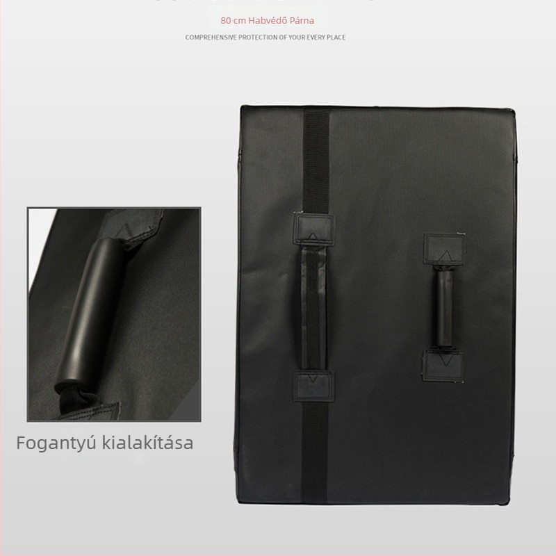 PU habszivacs pajzs harcművészet védelemhez – modell Sponge Shield, súly 2,2 kg, felnőtt edzéshez alkalmas