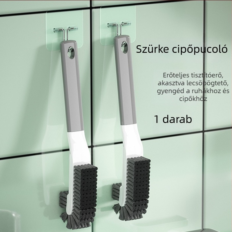 Cipőtisztító kefe - vízálló, műanyag sörtékkel, könnyed luxus stílus, 100 darabos doboz