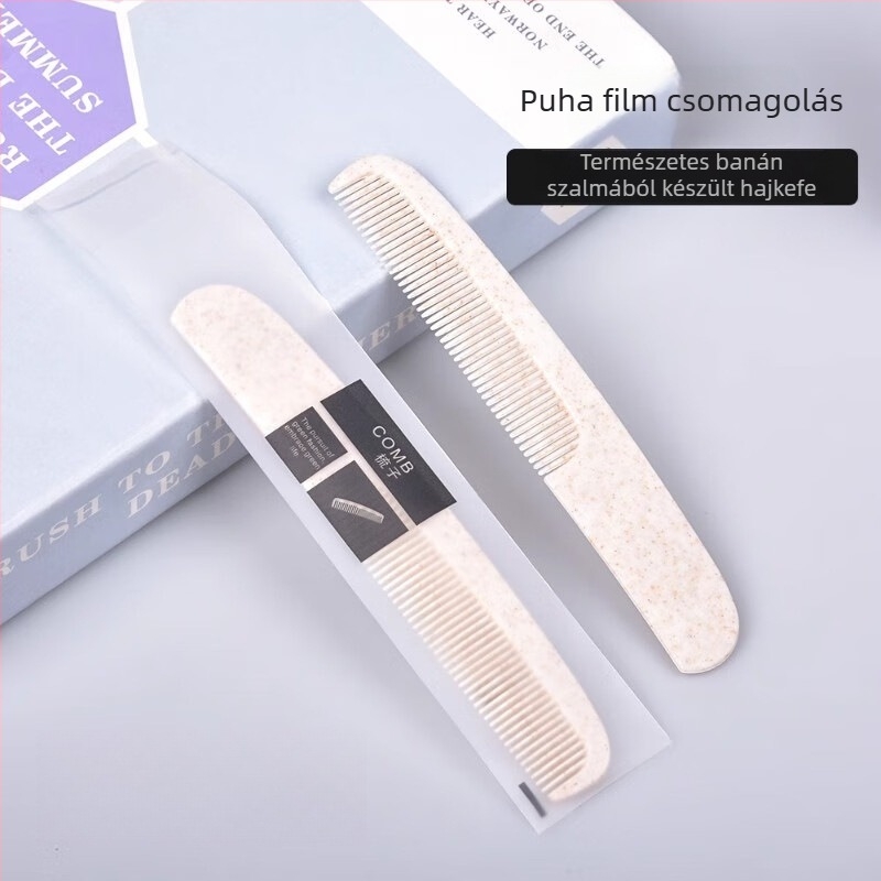 Műanyag göndör hajra való fésű, modell 85112, nem importált
