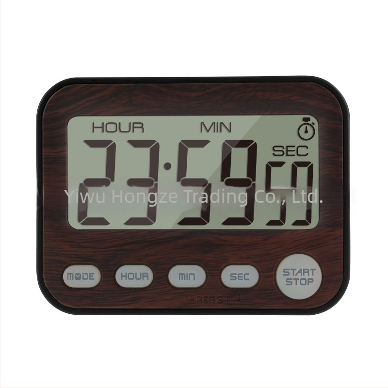 Elektronikus 24 órás időzítő LCD kijelzővel, elemes műanyag ház