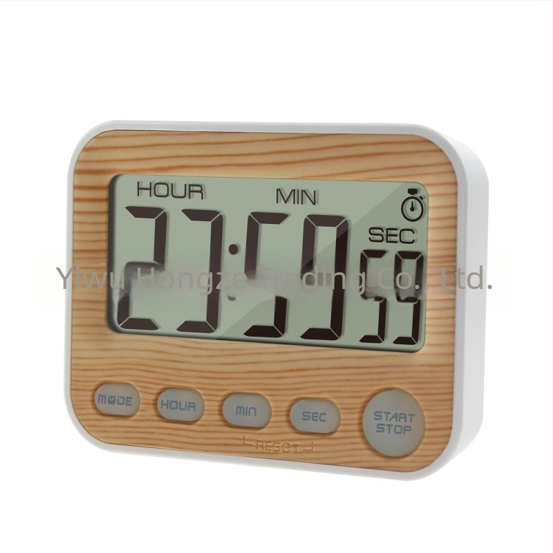 Elektronikus 24 órás időzítő LCD kijelzővel, elemes műanyag ház