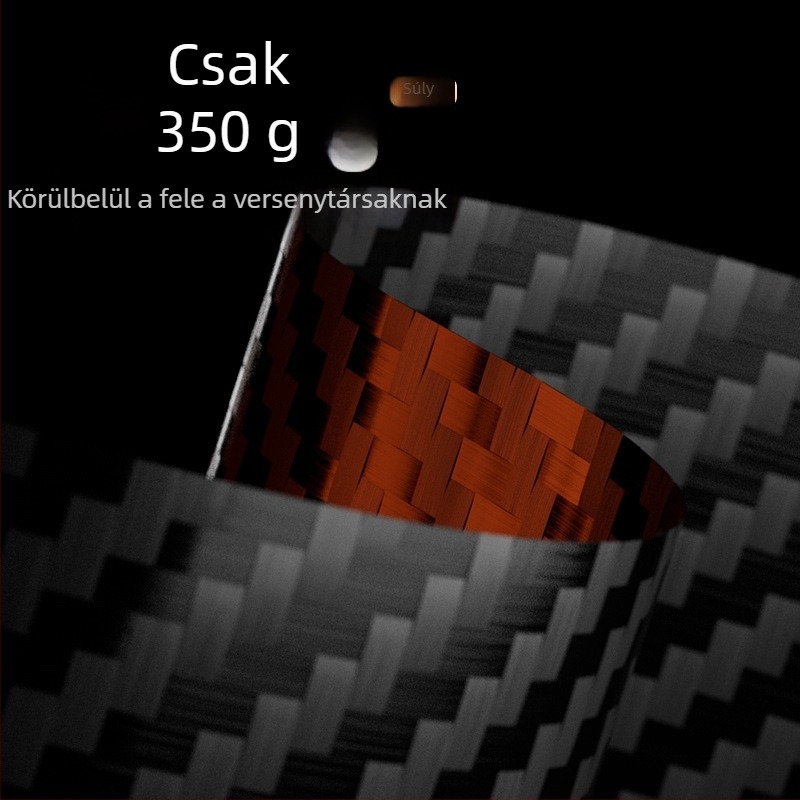Automata szénszálas esernyő, ultra könnyű, hosszú nyeletű, szélálló, poliészter borítású