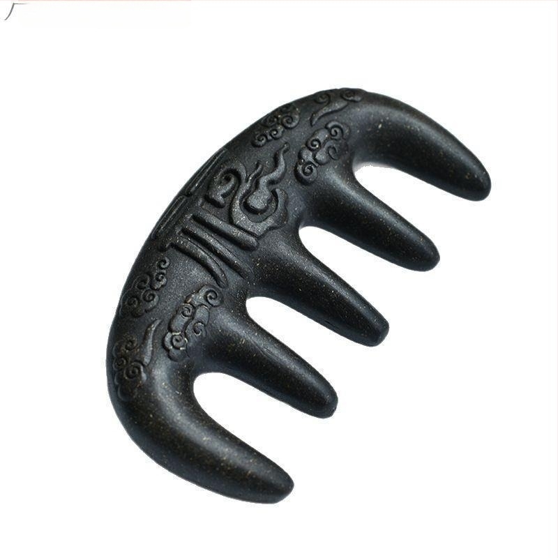 Fából készült fésű hajnövekedéshez, fejbőr masszázs, illatos, hajhullás elleni Polygonum multiflorum