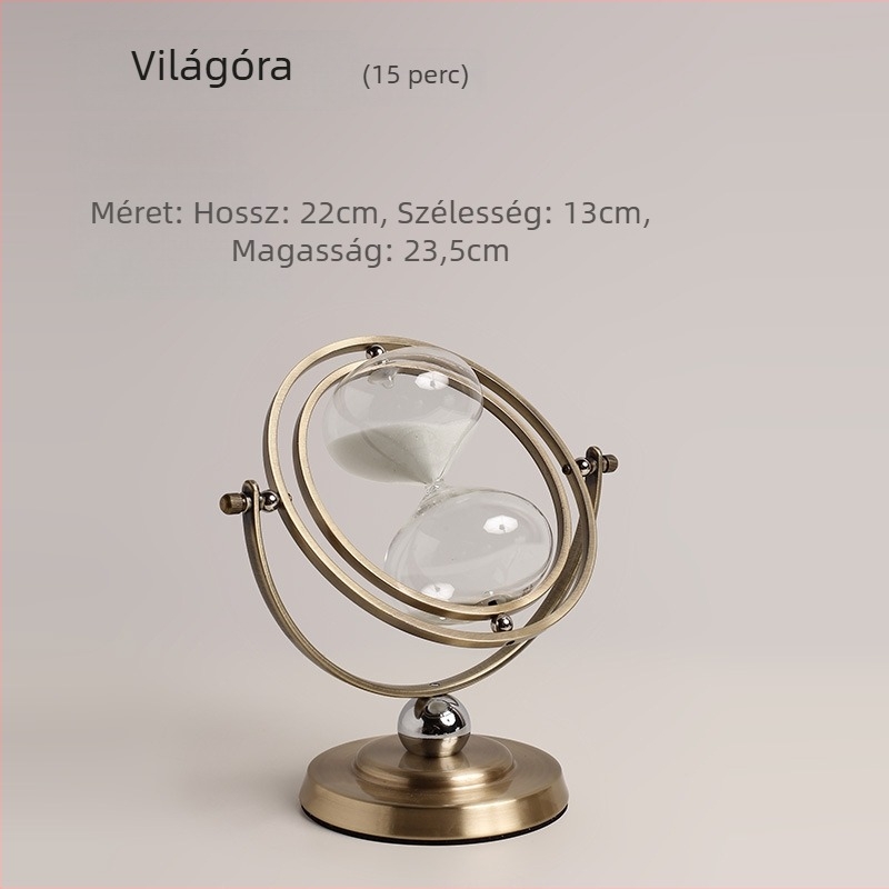 Nordic stílusú üveghomokóra, kézzel készített dekoratív medál könyvespolcra és TV-szekrényre