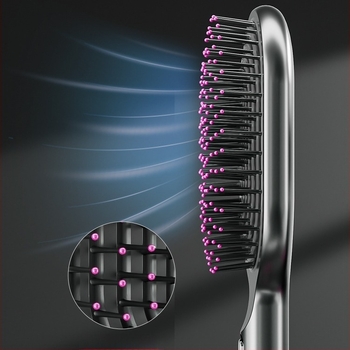 Női prémium hajkefe légpárnás párnázással, antisztatikus, fejbőr masszázs, otthoni használatra