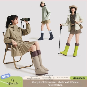 PVC-ből készült cipővédők zárható résszel – vastagított, kopásálló és vízálló kivitelben, kültéri túrázáshoz