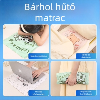 Ice Pad – Irodai hűtő ülőpárna, PVC felület, Környezetbarát töltet, 500 g, 50 darabos csomag, Hőguta megelőzése
