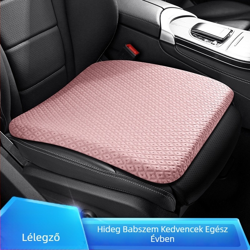 Memóriahabos autóülés párna Ice Silk anyaggal, szellőző és lélegző, autóhoz, irodához, teherautóhoz és diákok számára – Shukati