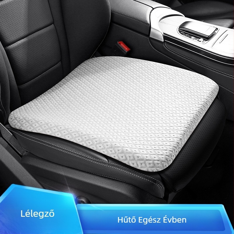 Memóriahabos autóülés párna Ice Silk anyaggal, szellőző és lélegző, autóhoz, irodához, teherautóhoz és diákok számára – Shukati