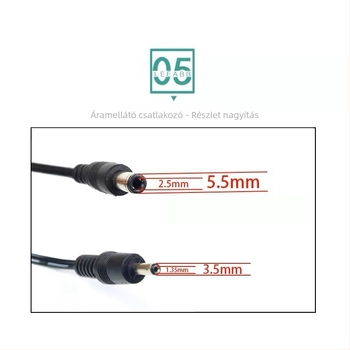 SSD Li-ion akkumulátorokhoz készült töltő, többfeszültségű kimenettel 16.8V/21V/25.2V; bemenet 110-240V AC