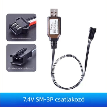 Li-ion akkumulátor kiegyensúlyozó töltő USB 5V 1A ROHS