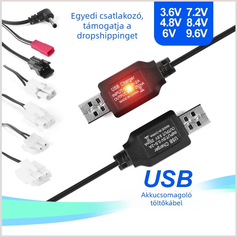Li-ion akkumulátor kiegyensúlyozó töltő USB 5V 1A ROHS